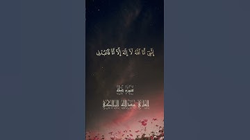 (وَأَنَا اخْتَرْتُكَ فَاسْتَمِعْ لِمَا يُوحَىٰ ) #اكسبلور #قرآن #قران_كريم #لايك #تلاوات #ترند