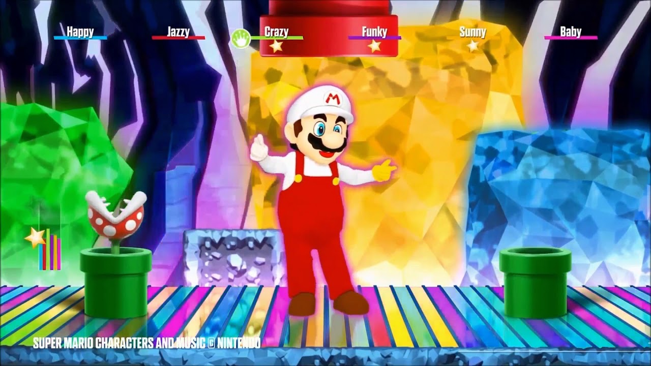 just dance mario 2018