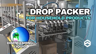 Famous WIN-WIN PACK Drop Packer with Single Column Palletizer for Household Products Packaging #droppacker Net Worth