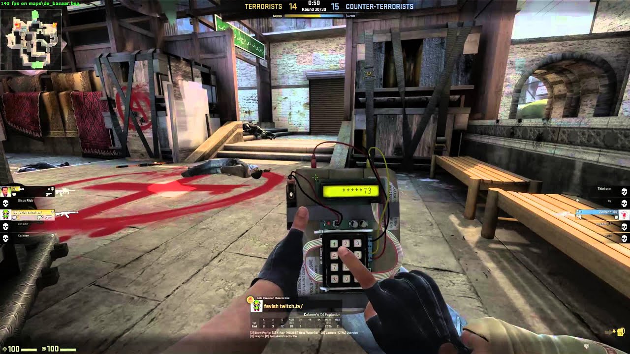 I have neither wall nor taze hacks.