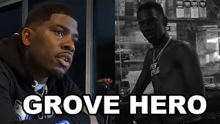 Grove Hero on meeting Young Dolph for the first time