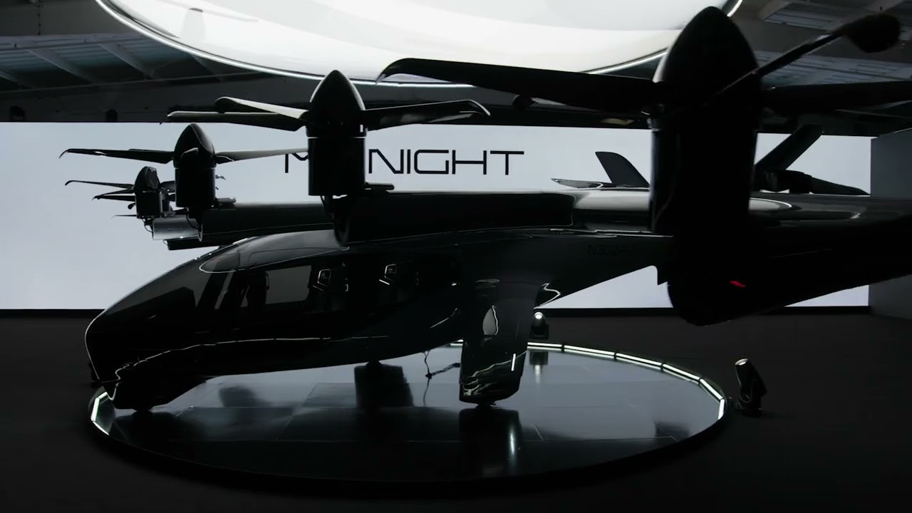 Archer Midnight Broll Electric Aircraft