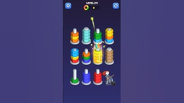 nut Sort level 211 | #nutsort #gaming #gameplay #puzzle #like #funny #trending #trendingshorts#love