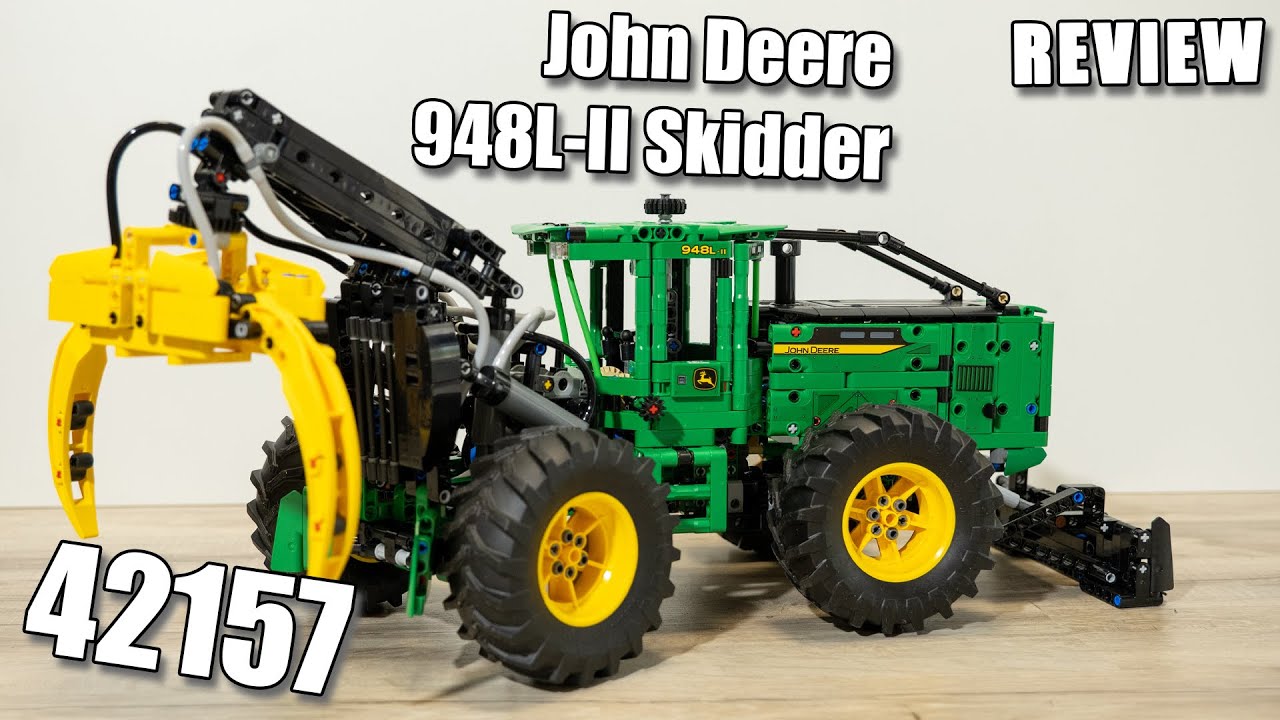 42157 | John | Skidder 948L-II LEGO 2023 YouTube Review 42157 LEGO - Review | Deere Technic LEGO