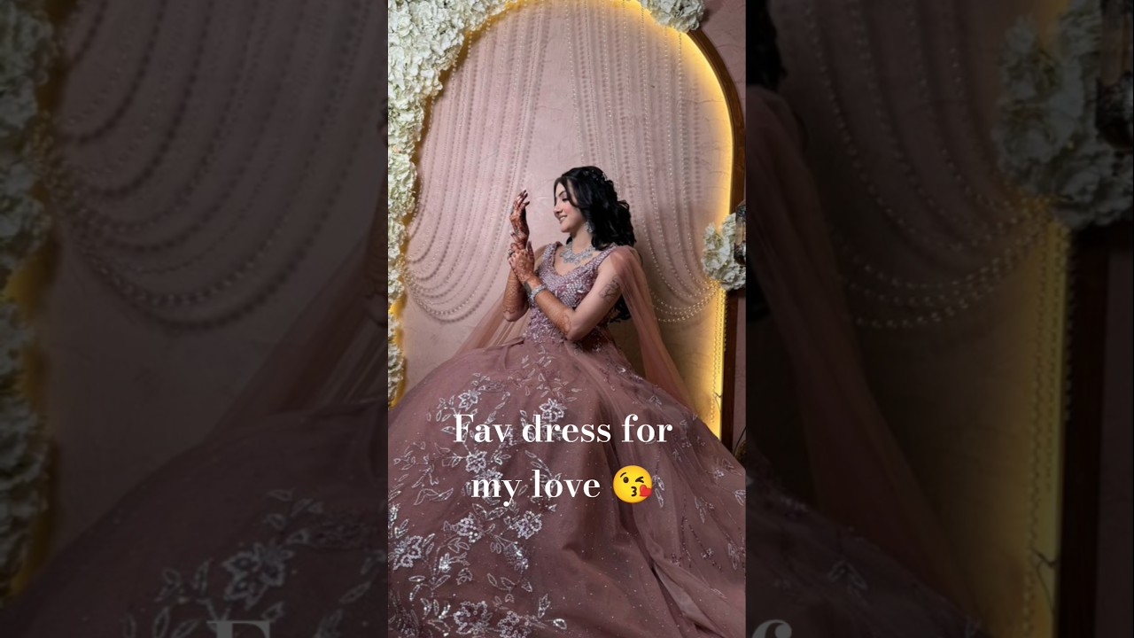 💖 Fav Dress For My Love 😘 | Princess Look 👗✨ | Stunning Fashion Shorts #Shorts #samanthadress