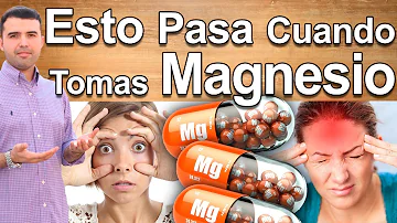 ¿Cuáles son los efectos a largo plazo de tomar magnesio?