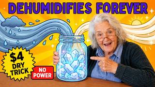 I Found a $4 "Dry" Trick That Dehumidifies My House Forever (No Power, No Devices, No Electricity!)