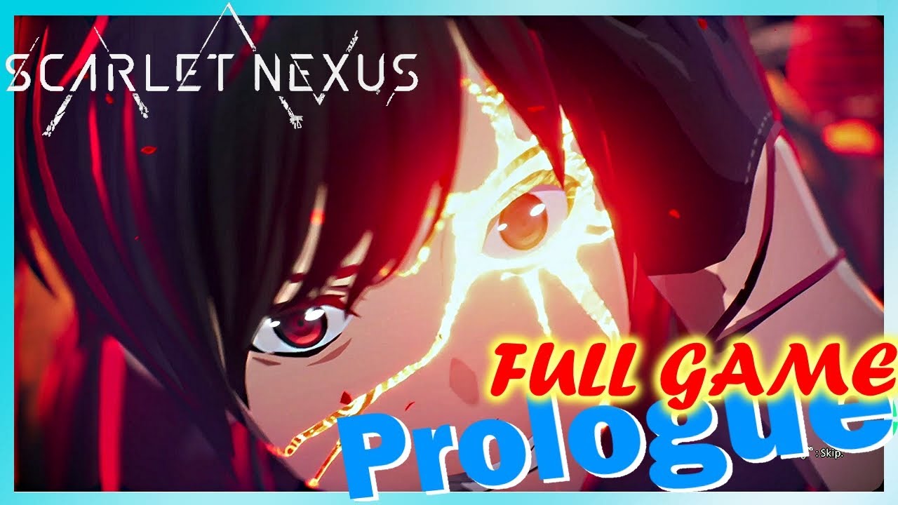 SCARLET NEXUS GAMEPLAY Part 1 [ Full Game / No Commentary ] Yuito Story Prologue: Reunion