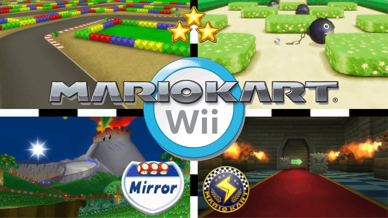 [Mario Kart Wii] Lightning Cup 150cc Mirror + 3 Stars Ranking