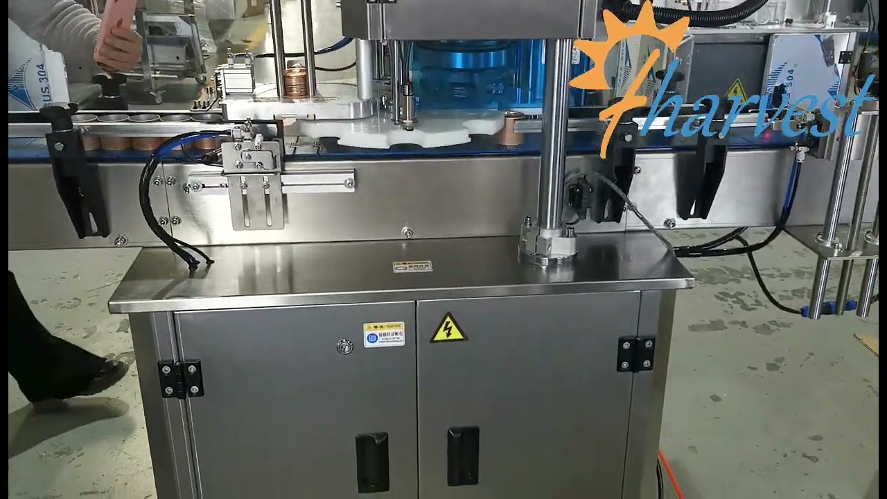 Small Paper Container Sealing Machine for Tea Packing,Paper Can Seamer Equipment,Tube Flip Machine