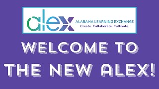 Welcome to the new and improved ALEX!