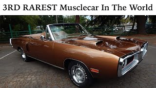 3rd RAREST Muscle Car in the World - Extremely Rare 1970 Hemi Coronet R/T Convertible