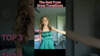 Ranking The Best Prom Dress Transitions#dress #prom #tiktok #makeup #pretty