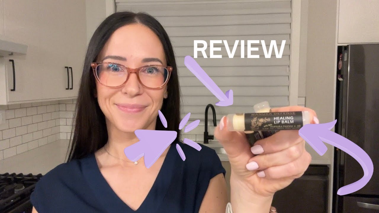 Review - lip balm that smells like a spa day