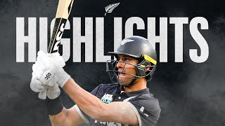 Download lagu Runs For Ravindra And Tickner Takes More Wickets! | Highlights | New Zealand v England | 3rd ODI