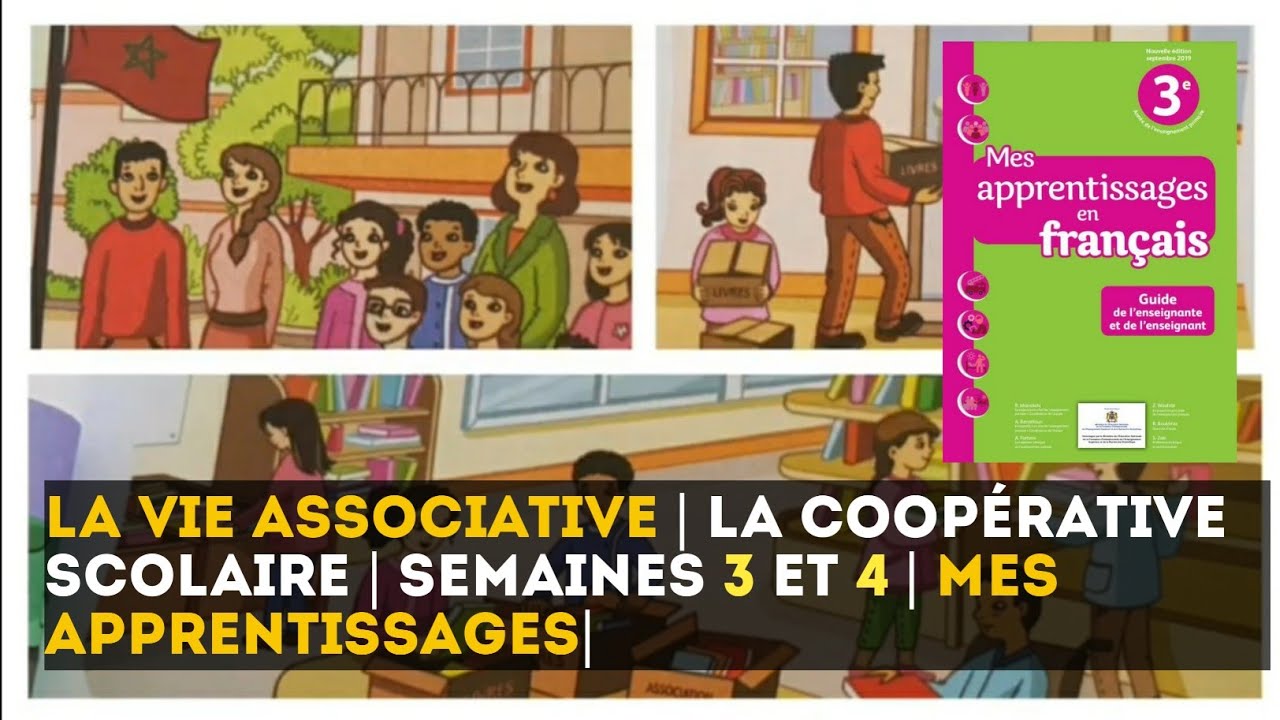 Activités orales | la coopérative scolaire | Semaines 3 et 4 | Mes