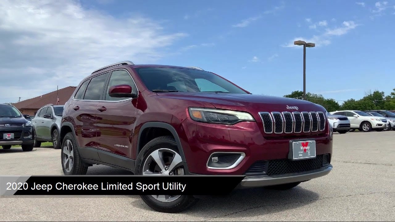 2020 Jeep Cherokee Limited Sport Utility Ottawa  Garnett  Wellsville  Olathe  Emporia