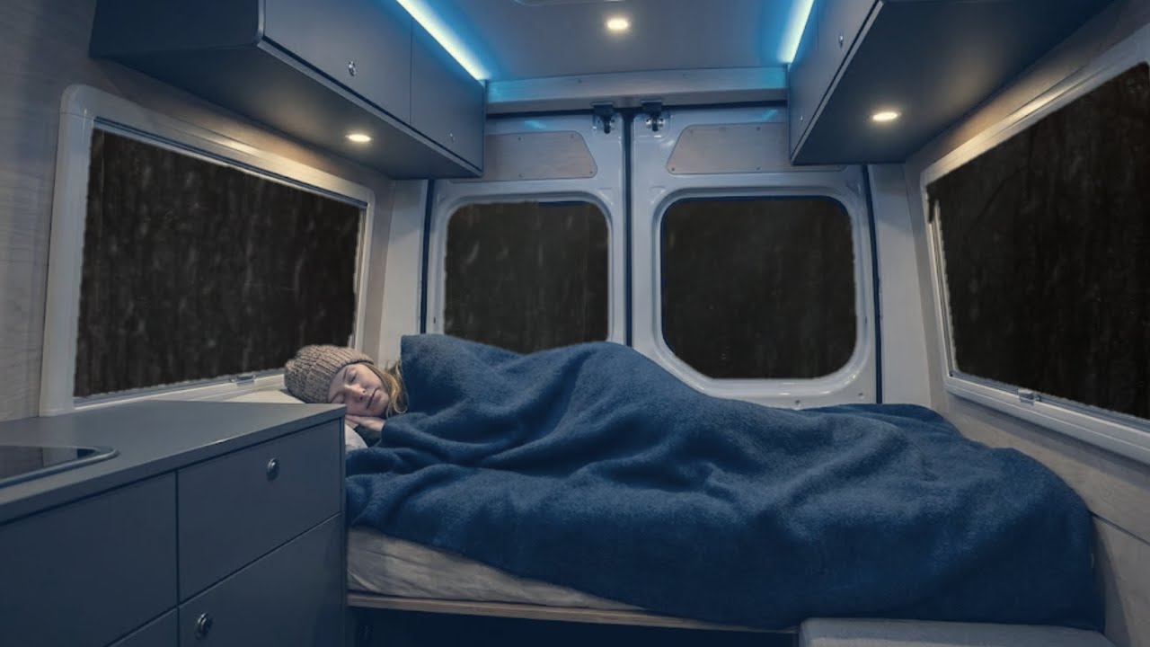 Cozy Rain 🌙 Relaxing Night Sounds for Sleep