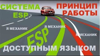 Система курсовой устойчивости ESP автомобиля принцип работы