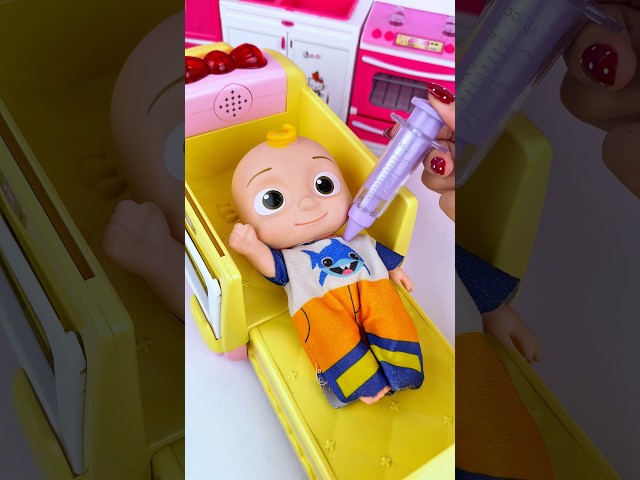 ASMR Toy Unboxing Cocomelon & Angry Mouse Doctor Set with Satisfying Sounds #toys #shorts