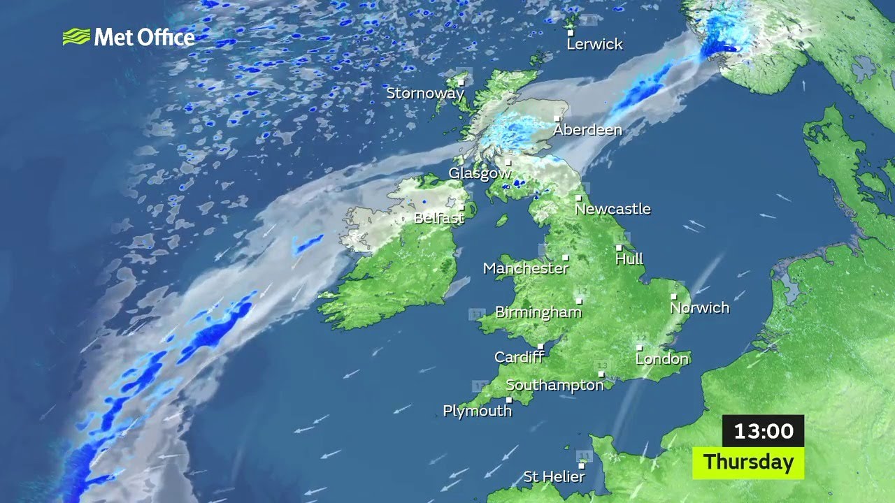 Thursday morning forecast 26/03/20