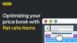 Optimizing your price book with flat rate items