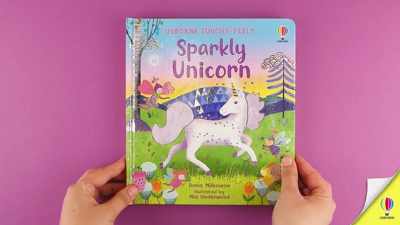 Touchy-Feely Sparkly Unicorn