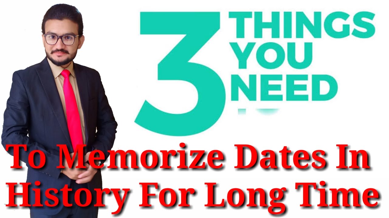 How to memorize dates with new technigue 2020 l easy method to learn