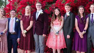 2018 Christmas Formal Audrey and group