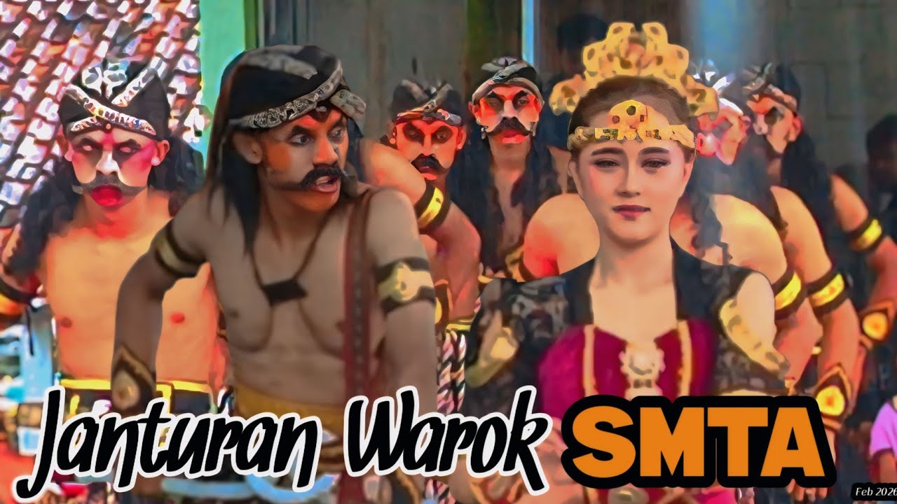 SMTA!!!Diguyur Hujan Deras Warok Mendem Turun Gunung