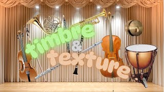 Elements of Music - Timbre & Texture. Can You Guess The Instruments