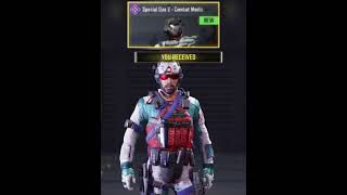 Special Ops 2- Combat Medic | New Free Skin| Milestone | #codm #callofduty #emote