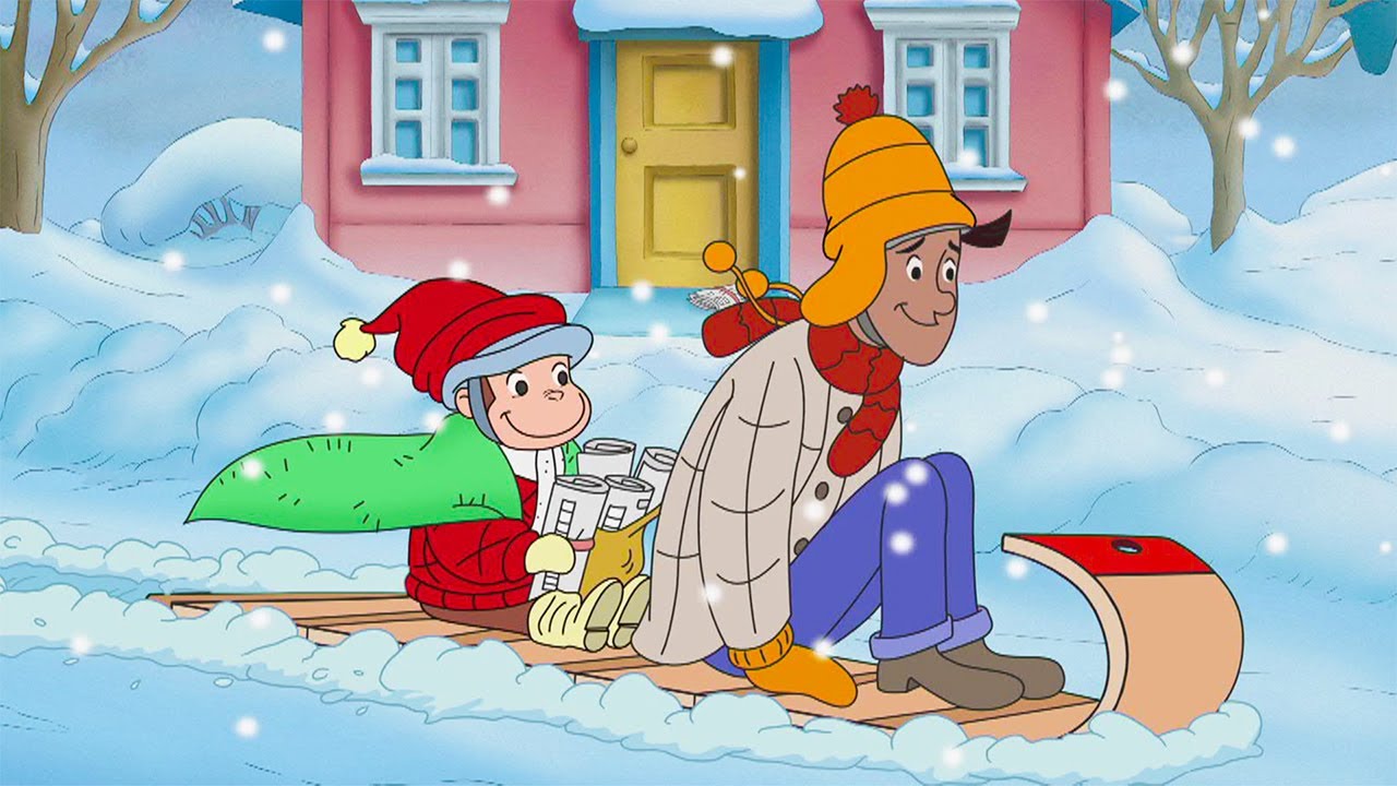 ジョージ、新聞配達をする！ | 全編 🐵 おさるのジョージ