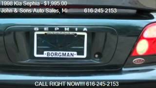 1998 Kia Sephia Base 4dr STD Sedan for sale in Grand Rapids,