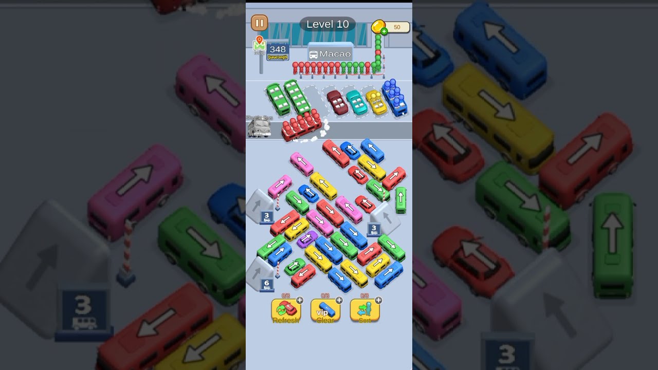 Car Jam level 10 | GAME Walkthrough