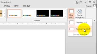 Exclusive Change Slide Aspect Ratio PowerPoint 2013 Information
