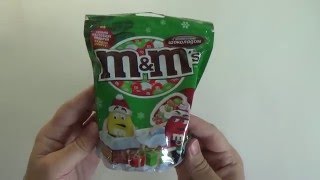 M&Ms unpacking the Christmas white M&Ms and split the candy by color screenshot 4