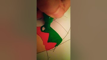 one Drawing of Bob 4 Different styles with posca Markers! shristmas Edition! part 1 (#shorts)