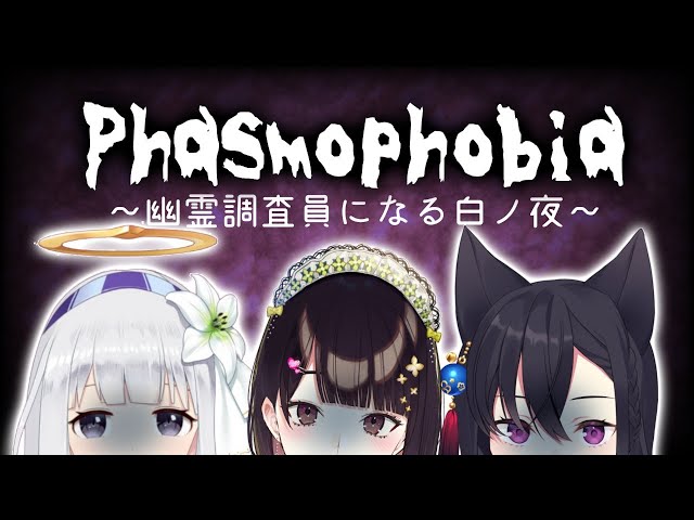 【ホラゲ】Phasmophobiaやります #白ノ夜 【にじさんじ/瀬戸美夜子】のサムネイル