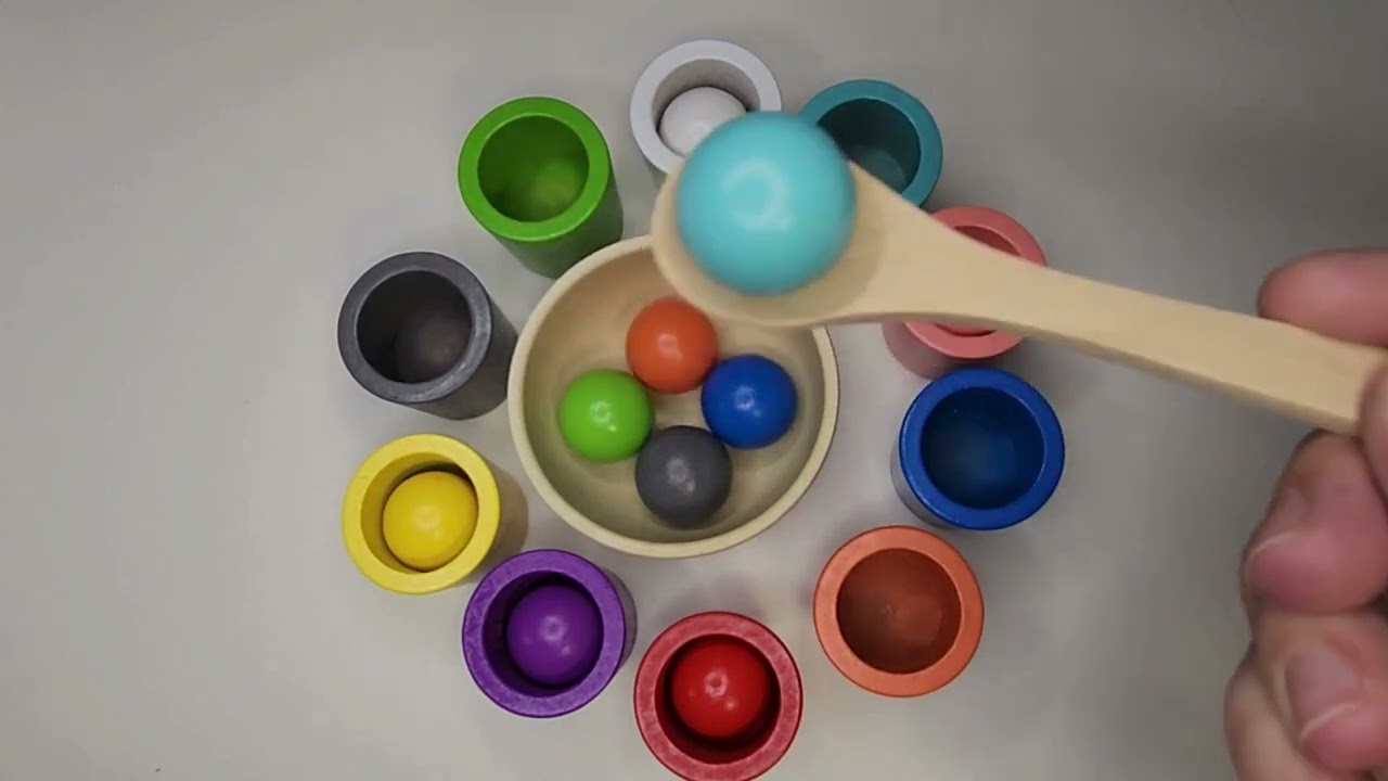 Learning Colors with Fun Sorting Play! | Educational & Sensory Activity for Toddlers