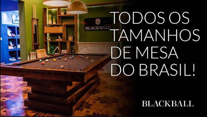 BLACKBALL  Sinuca e jantar de alto padrão direto da fábrica Blackball -  Mesas de Jogos