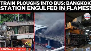 THAILAND RAIL DISASTER: Cargo Train Slams Into Public Bus, Leaving 8 Dead and 20 Injured!