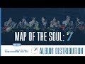 Bts  map of the soul 7  album line distribution