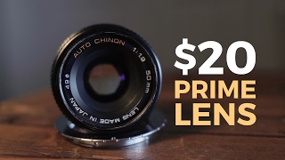 My $20 Prime Lens - Auto Chinon 50mm f1.9 - Canon 80D