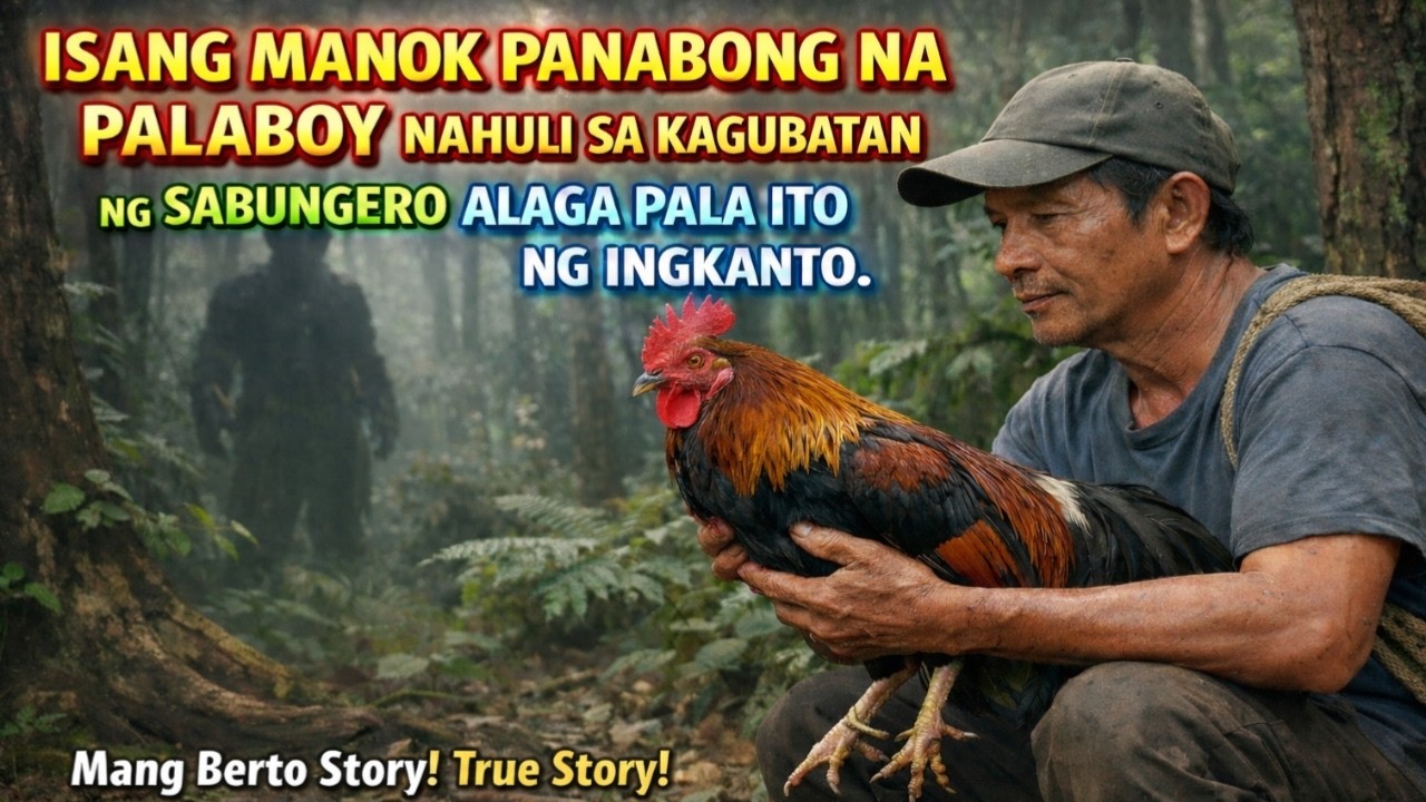 MANOK PANABONG NA PALABOY NAHULI SA KAGUBATAN NG SABONGERO ALAGA PALA  NG INGKANTO| Berto Story