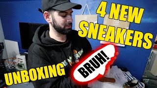 They Finally Came!! (4 New Sneakers Unboxings)
