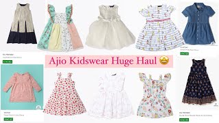 🛍️ Ajio Kidswear Huge Haul | Latest & Affordable Baby Girl Dresses | All Under 400 #ajio #ajiohaul