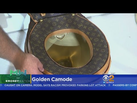 $100K Louis Vuitton Toilet On Display In Santa Monica 