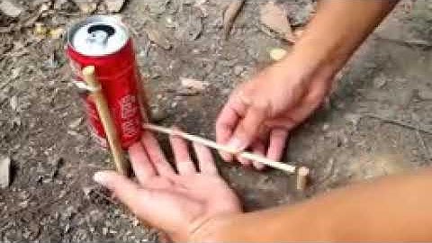 Amazing Quick Bird Trap From Cans Coca Cola