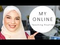 Online Teaching - MY ONLINE TEACHING ROUTINE With Preschoolers